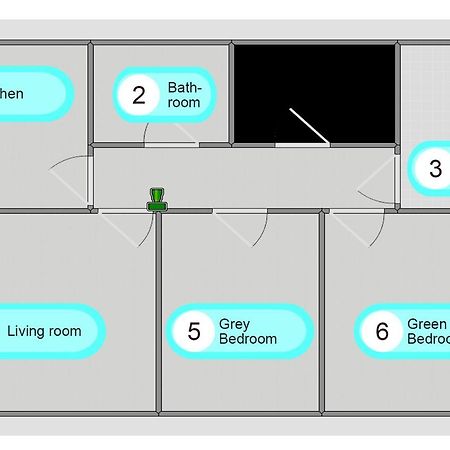 Ferienwohnung Schönes Landleben an den Lechauen Thierhaupten Exterior foto