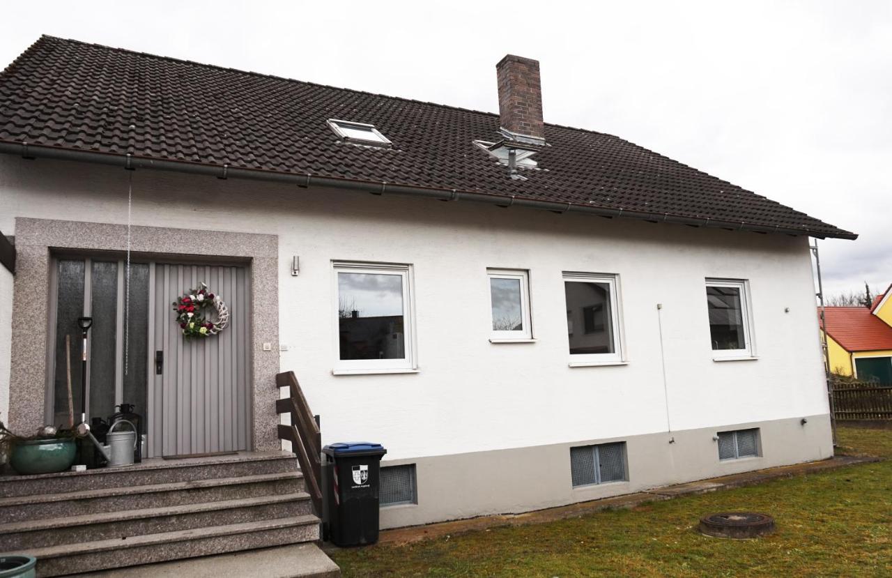Ferienwohnung Schönes Landleben an den Lechauen Thierhaupten Exterior foto